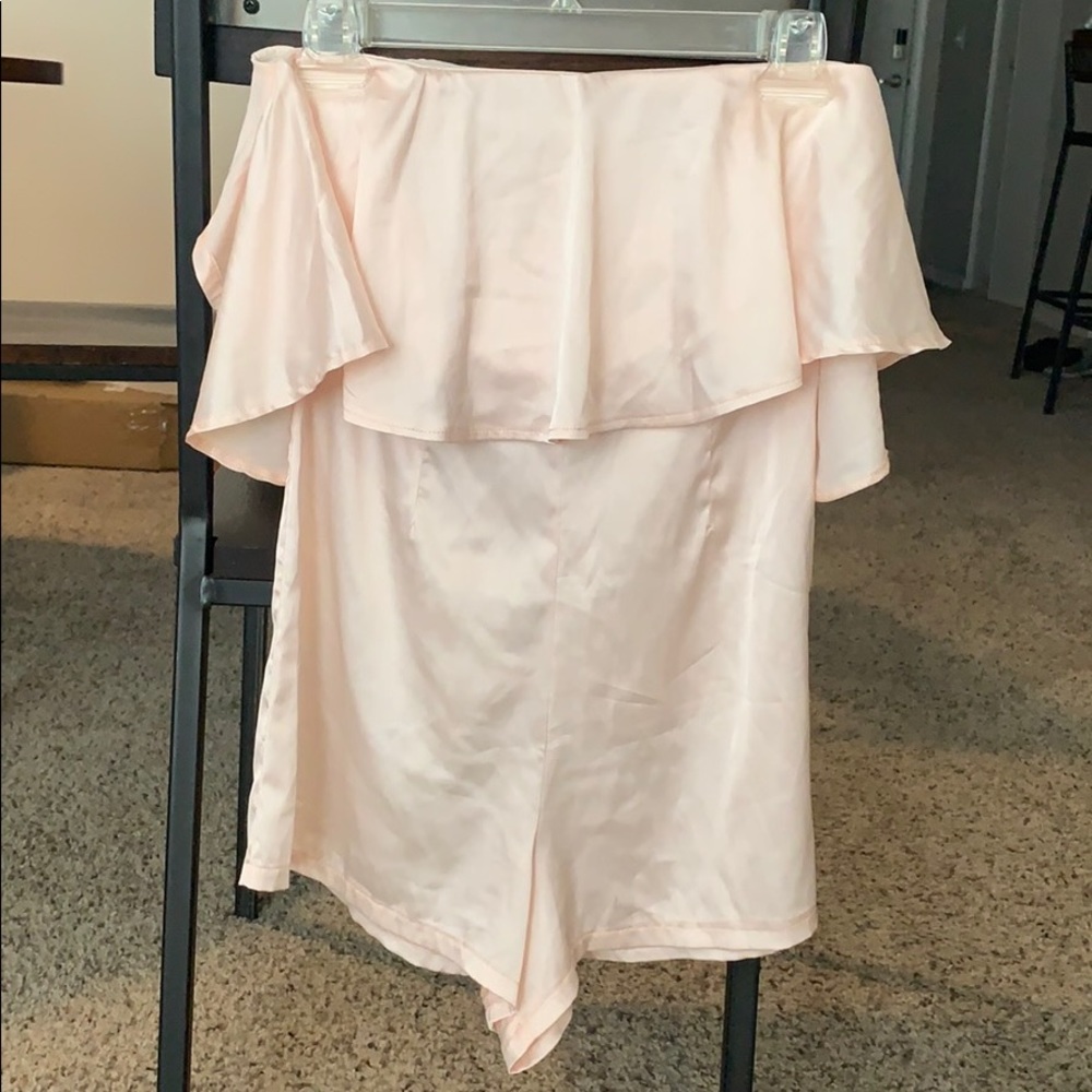 SOLARIS Style pink romper